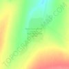 Carte topographique Әшір Бүркітбаев ауылы, altitude, relief