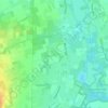 Carte topographique Hulsbeek, altitude, relief