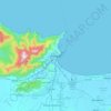 Carte topographique Annaba, carte du relief, carte des altitudes