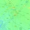 Carte topographique Panjin, carte du relief, carte des altitudes