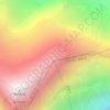 Carte topographique གནམས་ལྕགས་འབར་བ། 南迦巴瓦峰, carte du relief, carte des altitudes