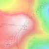 Carte topographique 慕士塔格峰 Muztagh Ata مۇز تاغ ئاتا, carte du relief, carte des altitudes