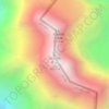 Carte topographique Broad Peak, carte du relief, carte des altitudes