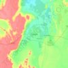 Carte topographique Ouargla, carte du relief, carte des altitudes