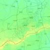 Carte topographique Binzhou, carte du relief, carte des altitudes