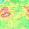 Carte topographique Babor, altitude, relief