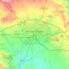 Carte topographique Bordj Bou Arreridj, altitude, relief