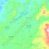 Carte topographique Tafraout, carte du relief, carte des altitudes