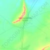 Carte topographique Mecheria, carte du relief, carte des altitudes