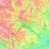 Carte topographique 百色市, carte du relief, carte des altitudes