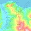 Carte topographique Dellys, carte du relief, carte des altitudes
