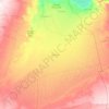 Carte topographique Ouargla, altitude, relief