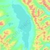 Carte topographique 森里错, carte du relief, carte des altitudes