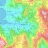 Carte topographique Gondomar, carte du relief, carte des altitudes