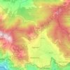 Carte topographique Agerola, carte du relief, carte des altitudes