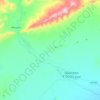 Carte topographique Oued Guir, altitude, relief