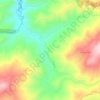 Carte topographique OUED, altitude, relief