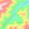 Carte topographique Oued Zat, carte du relief, carte des altitudes